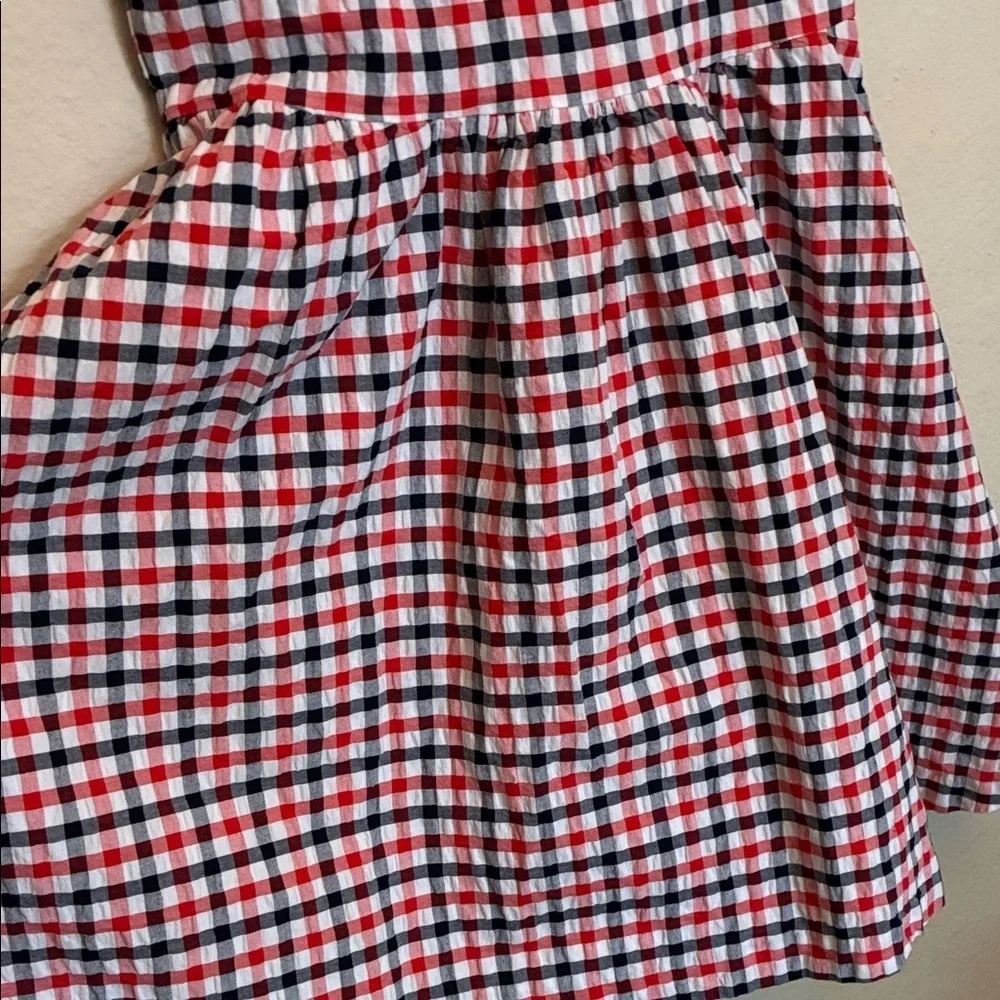 Janie and Jack Red and Blue Plaid Dress